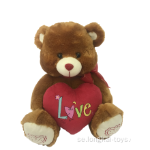 Plush Bear With Heart And Musical